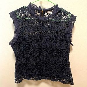 Nanette Lepore sleeveless lace top
